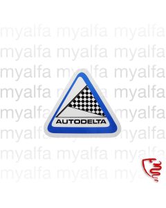 Aufkleber "Autodelta" 110 x   100mm                         