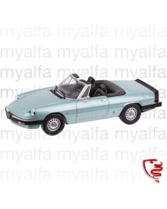 Alfa Romeo Spider Bj.1983-86 azzuro celeste 1:18, Limited Edition