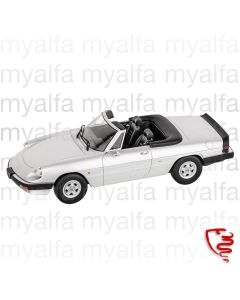 Alfa Romeo Spider Bj.1986-89 silber 1:18, Limited Edition