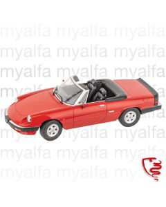 Alfa Romeo Spider Bj.1986-89 rot 1:18, Limited Edition